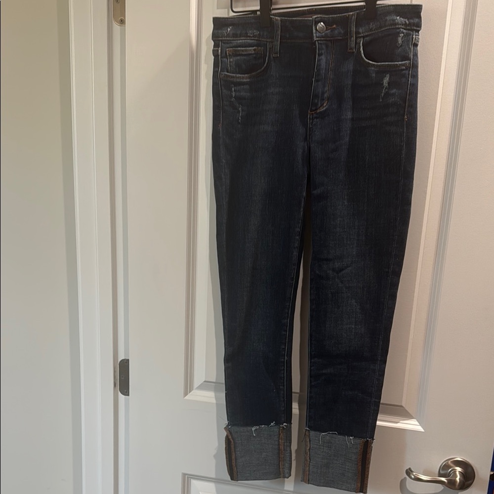 Joe's Jeans Blue Ankle Cropped Denim